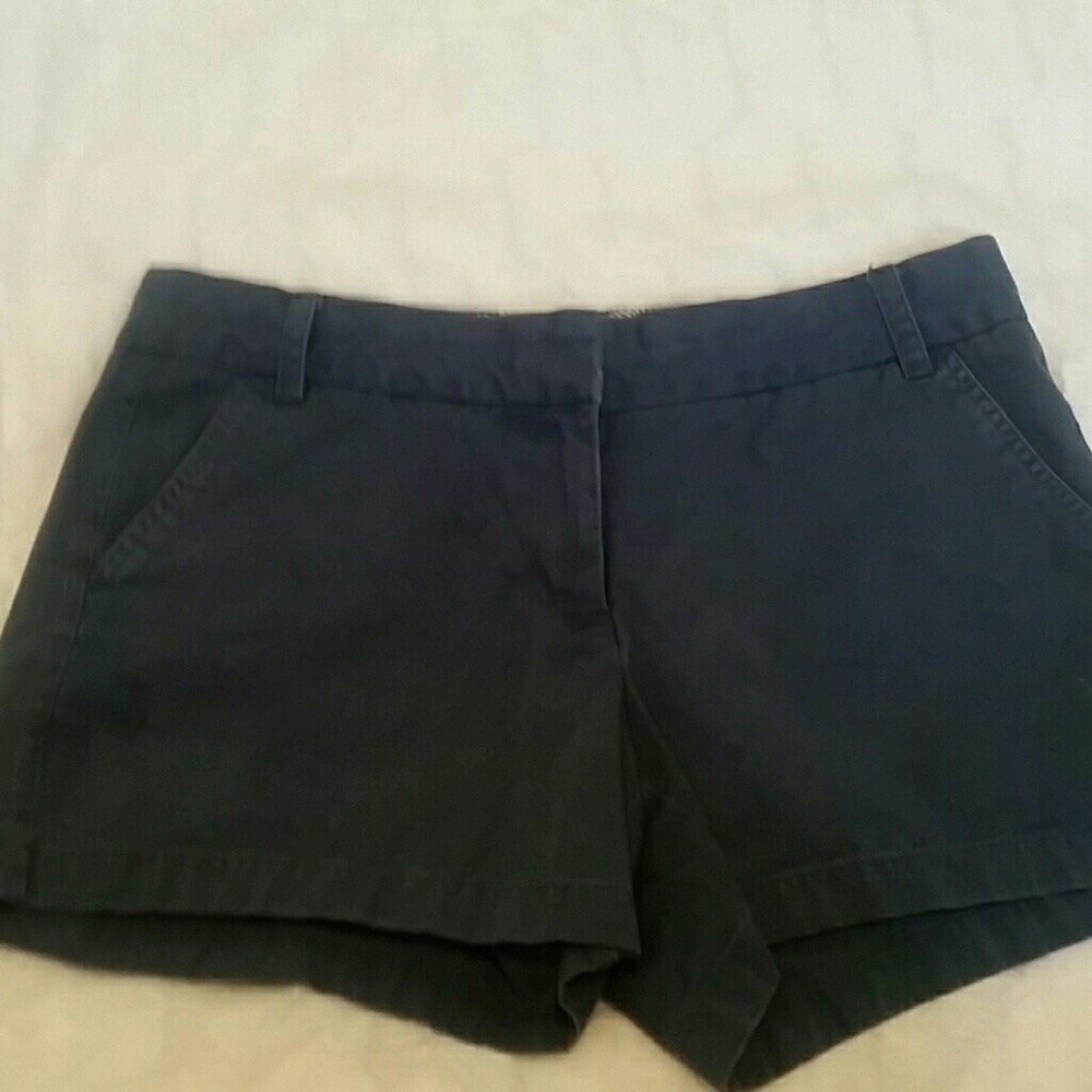 J.CREW CHINO NAVY SHORTS SIZE 8